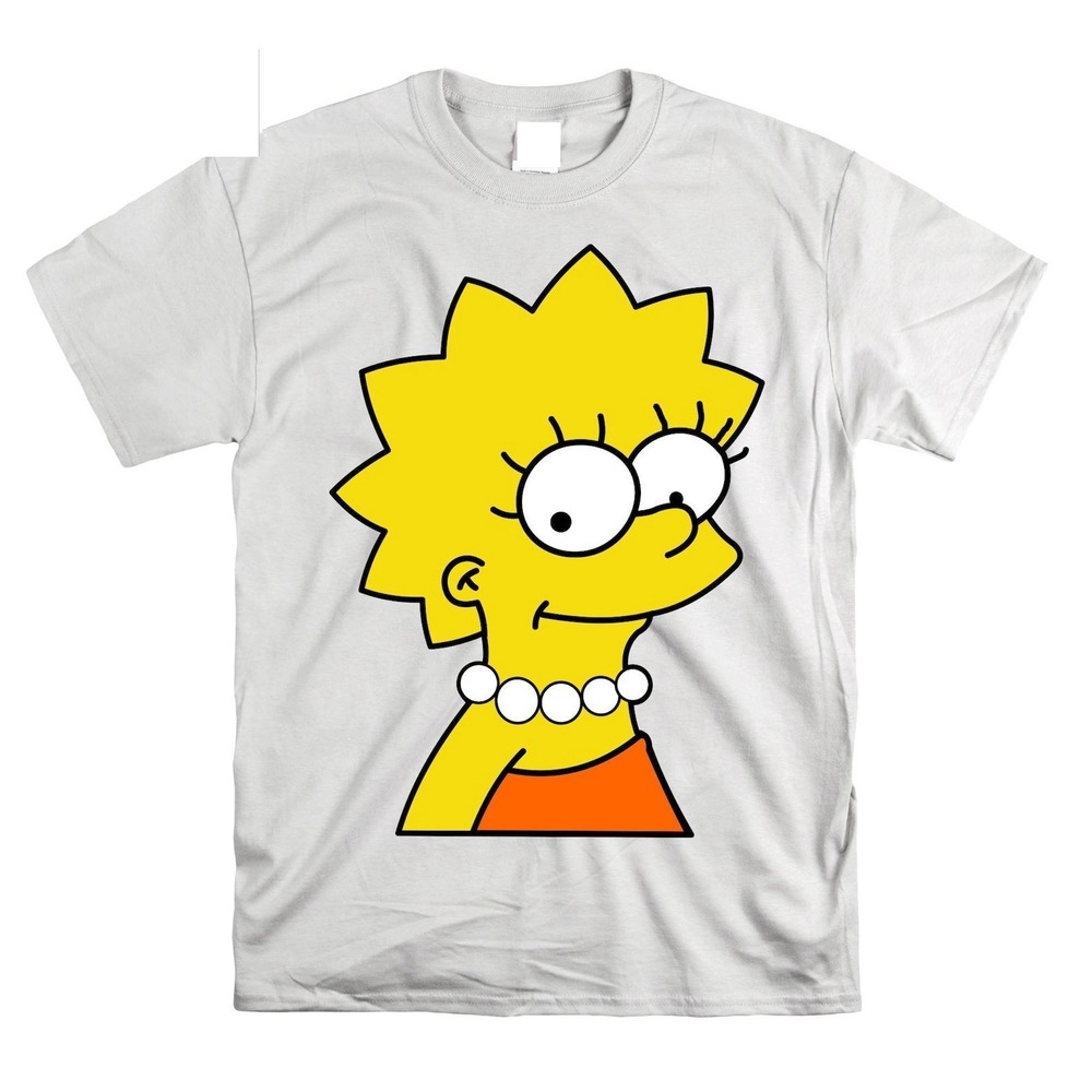 The Simpsons Lisa Simpson Books Funny T Shirt